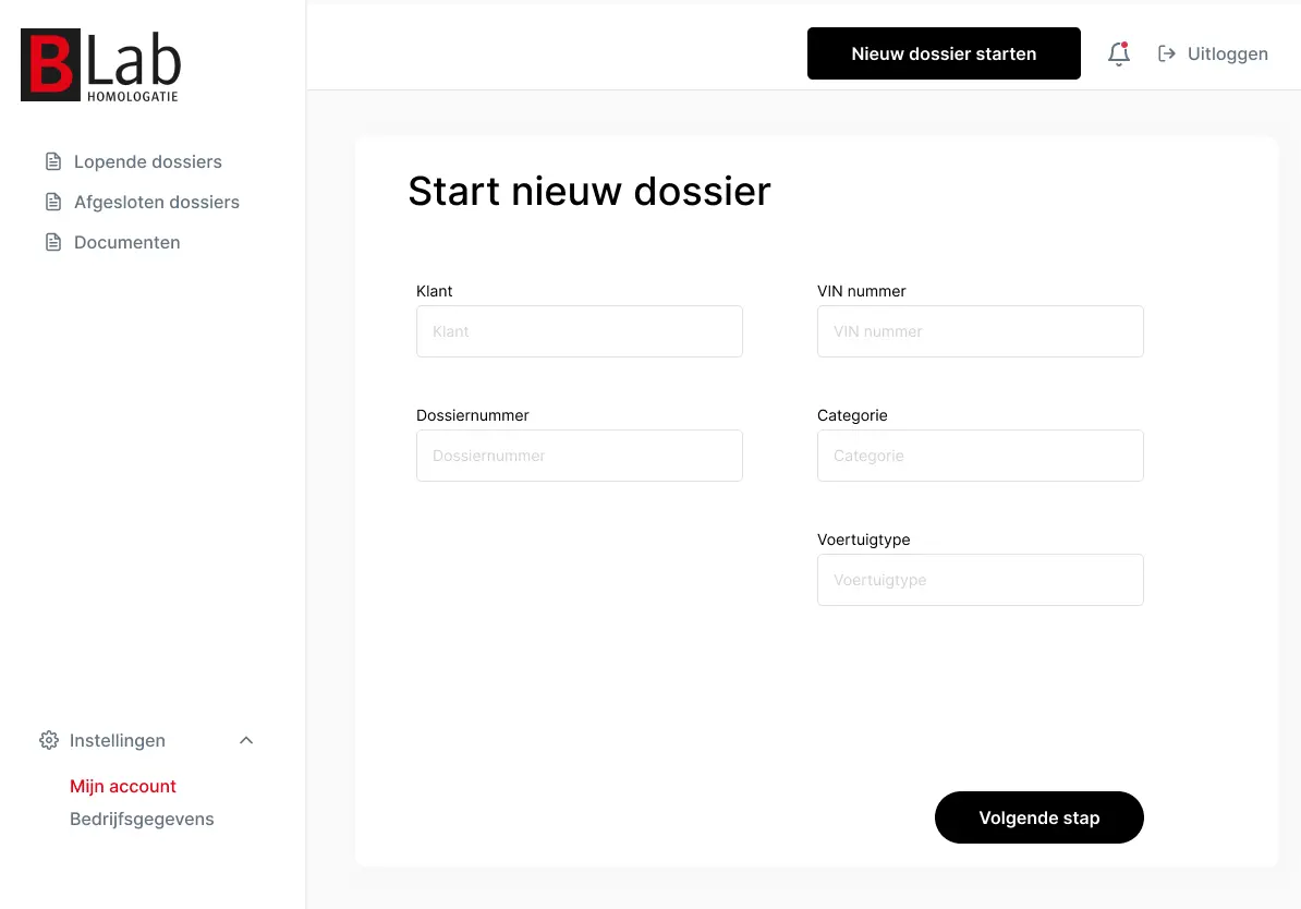 Voertuighomologatie Digitalisatie